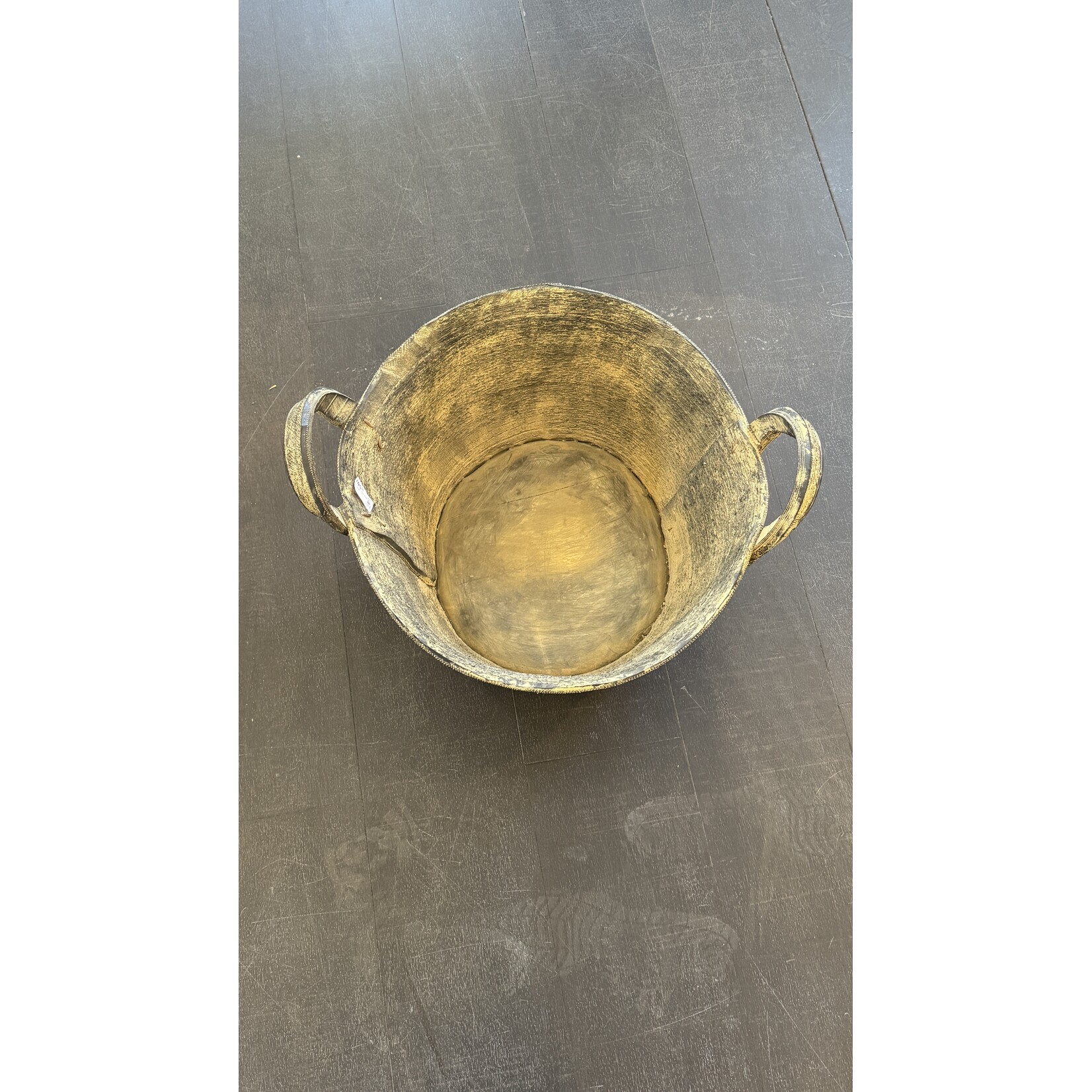 Blue Ocean Traders Vintage Tire Coal Bucket