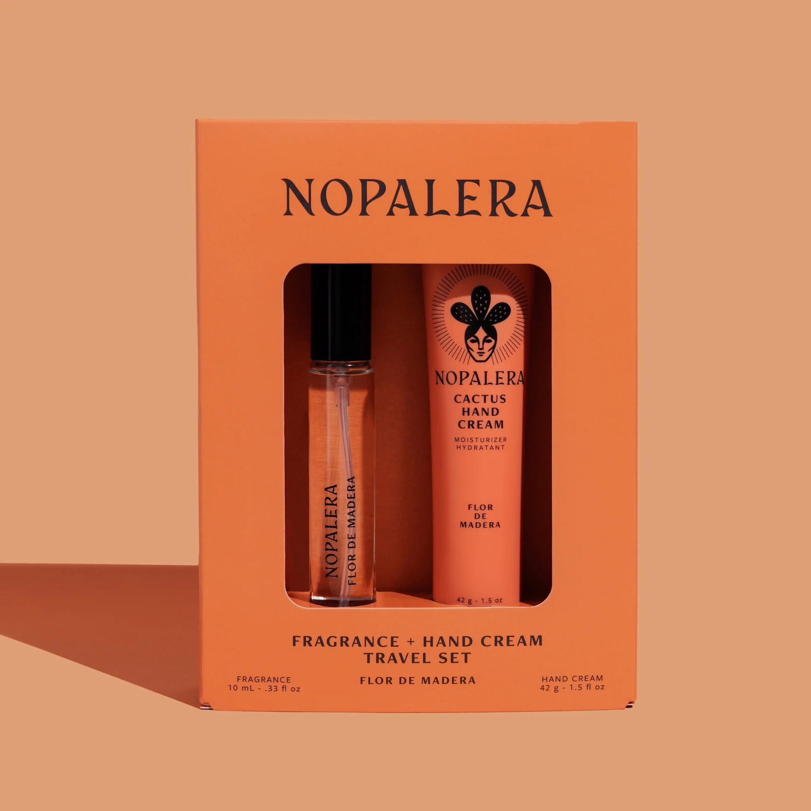 Nopalera Flor de Madera Hand Cream + Travel Fragrance Set