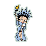 Apply Stickers Liberty Boop Sticker