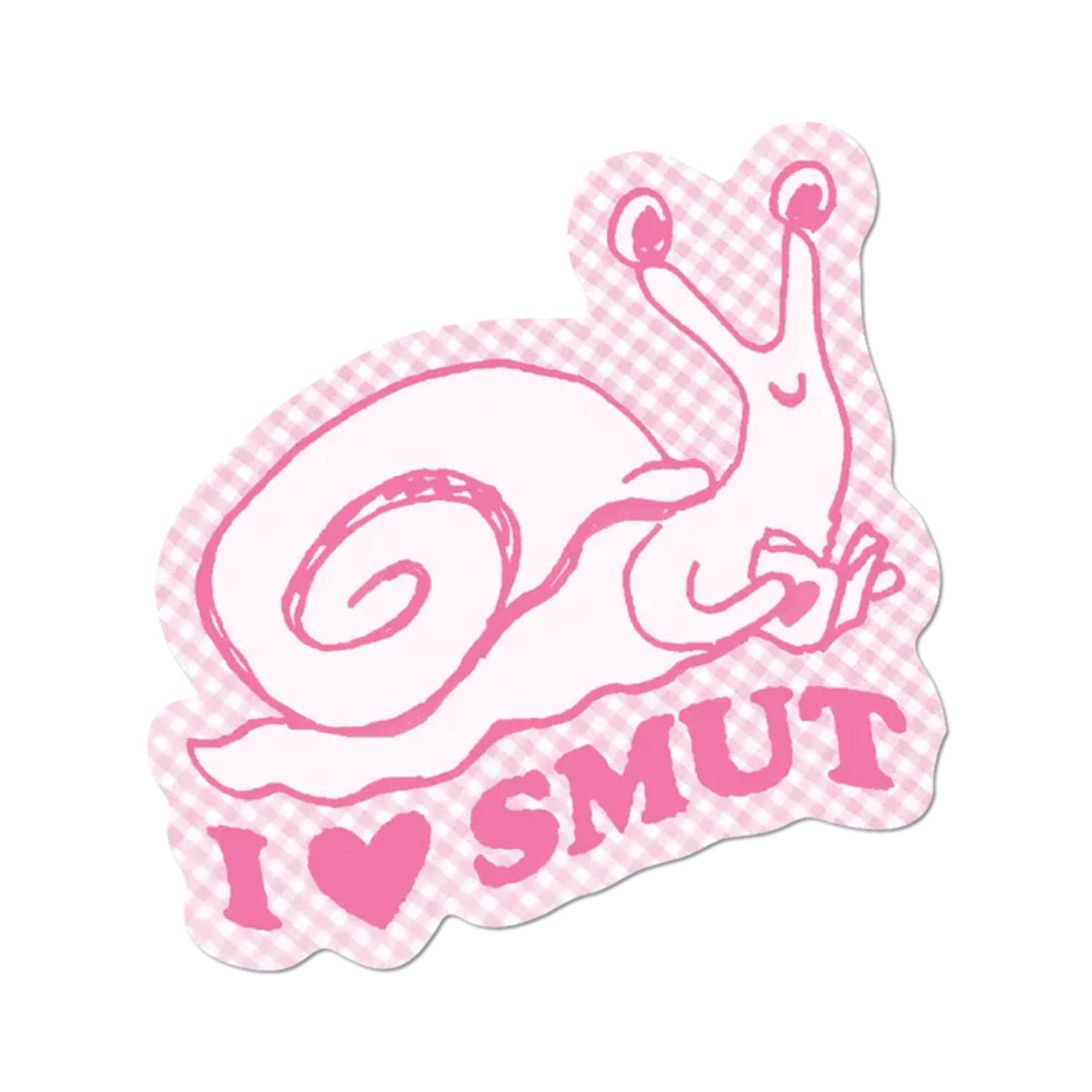 Apply Stickers I Love Smut Snail Sticker