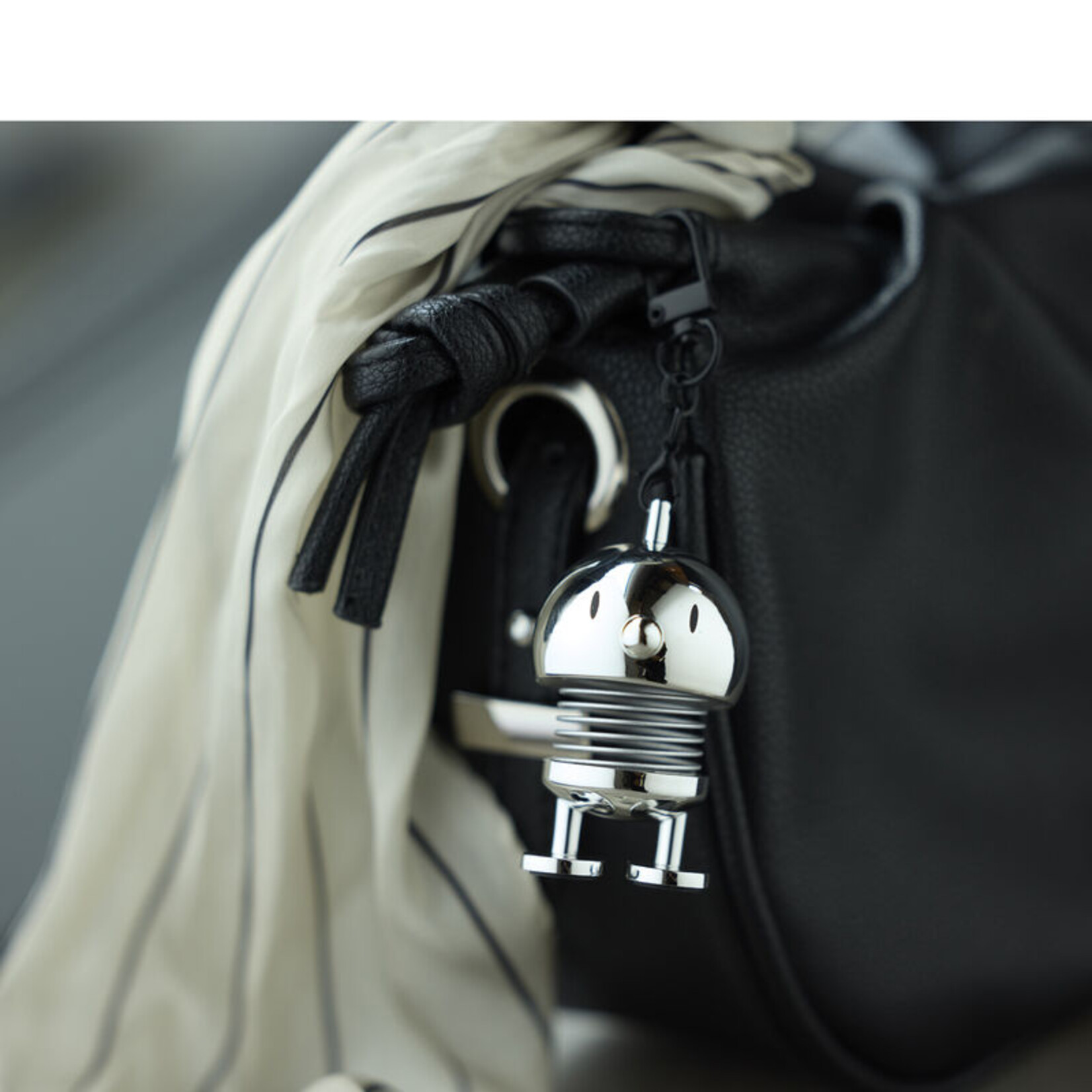 F&H Group Hoptimist Bag Charm- Chrome XSmall