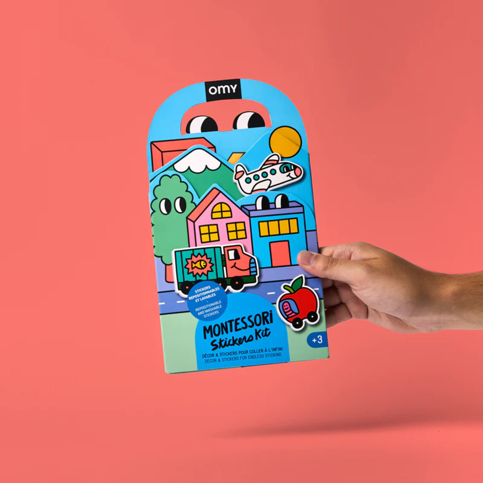 Vroom Vroom Montessori Decor Stickers