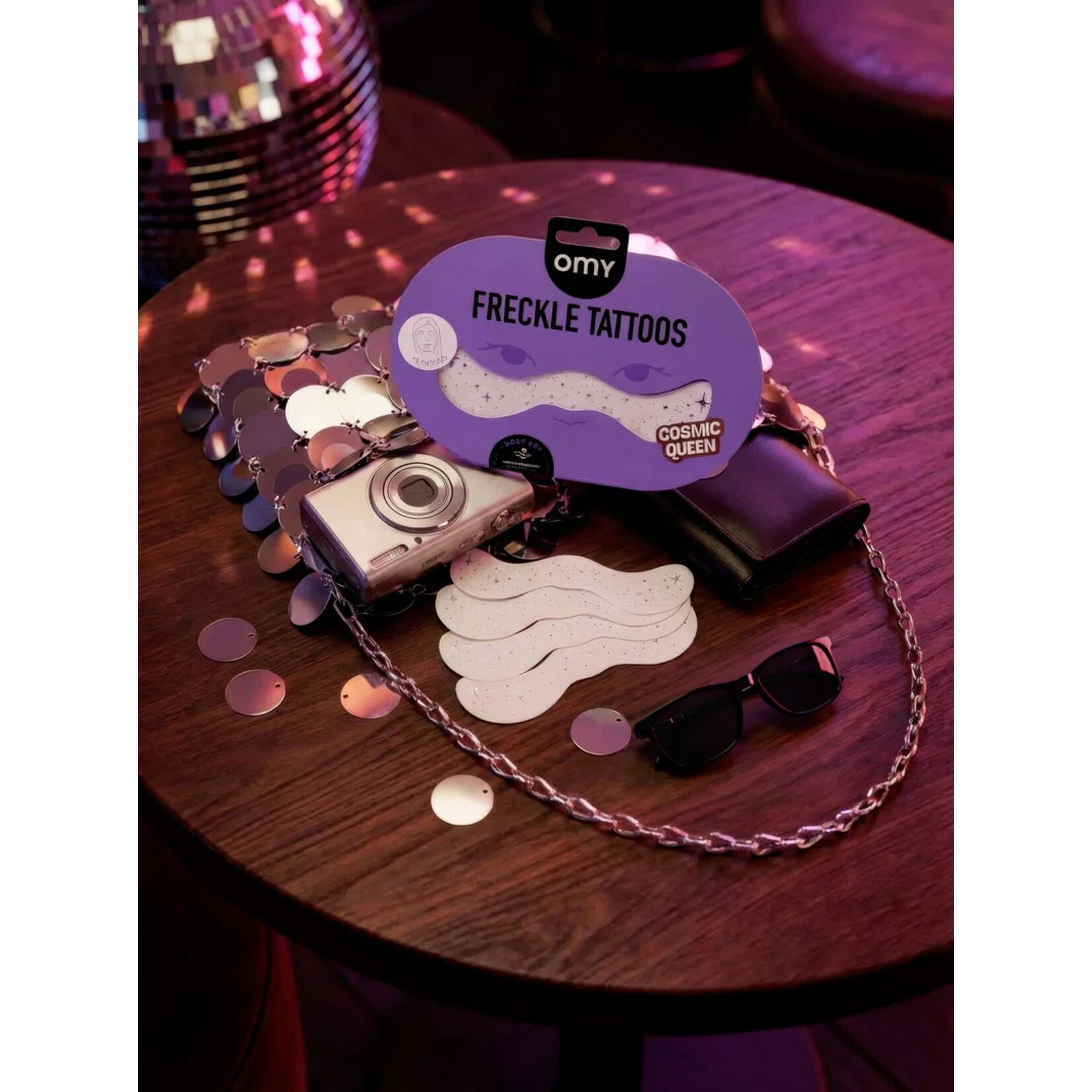Cosmic Queen Freckle Tattoos