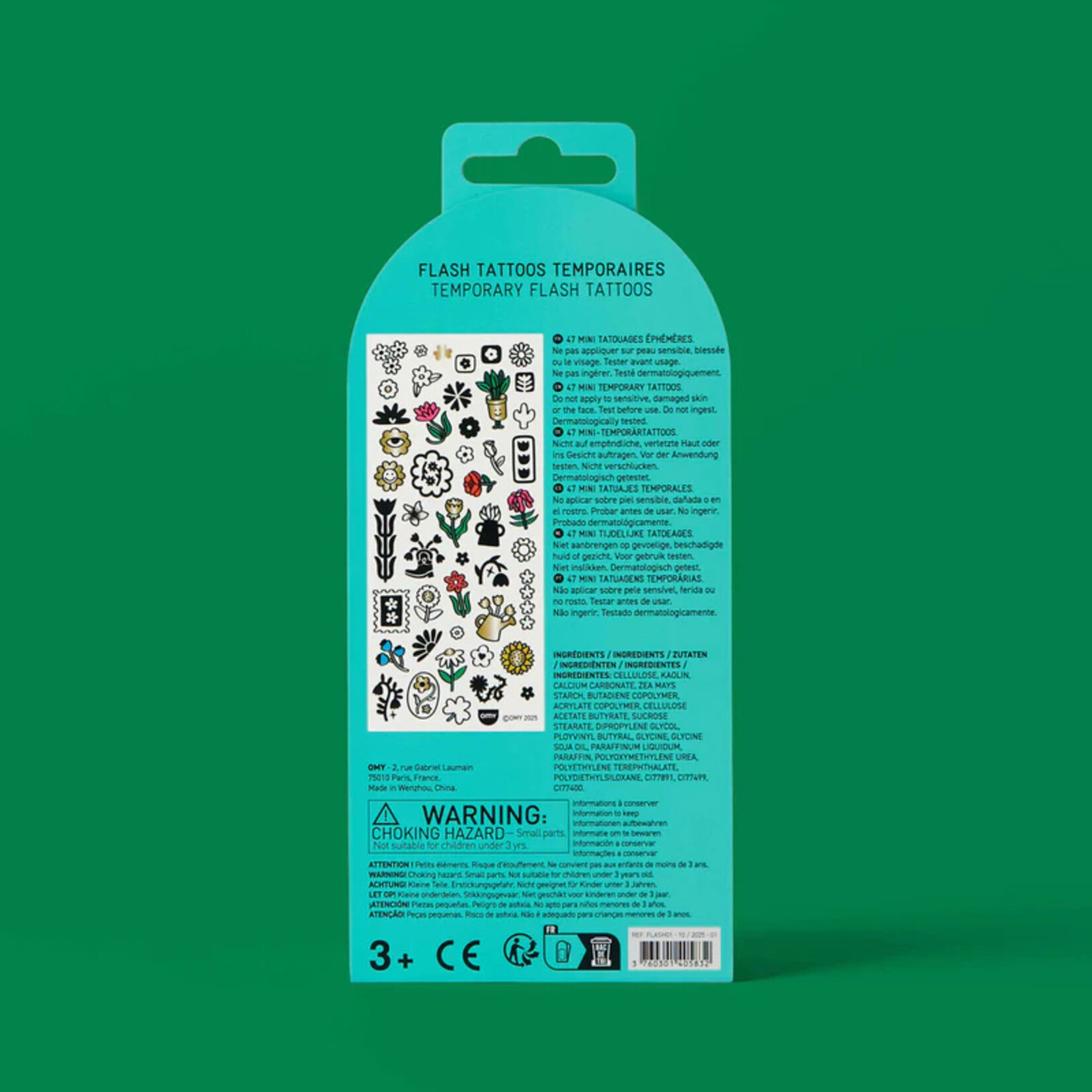 Flower Power Flash Tattoos