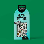 Flower Power Flash Tattoos