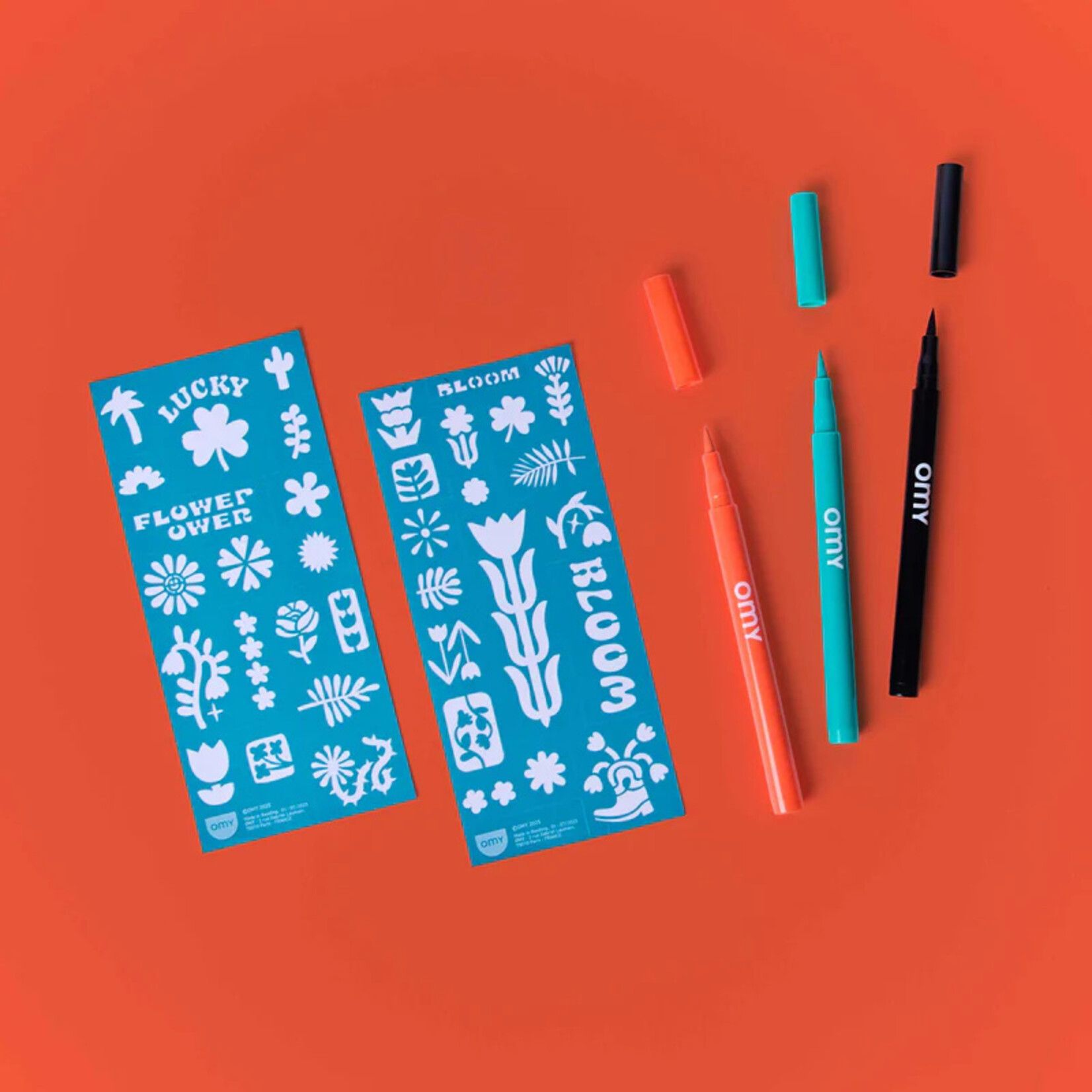 Flower Power Tattoo Art Markers