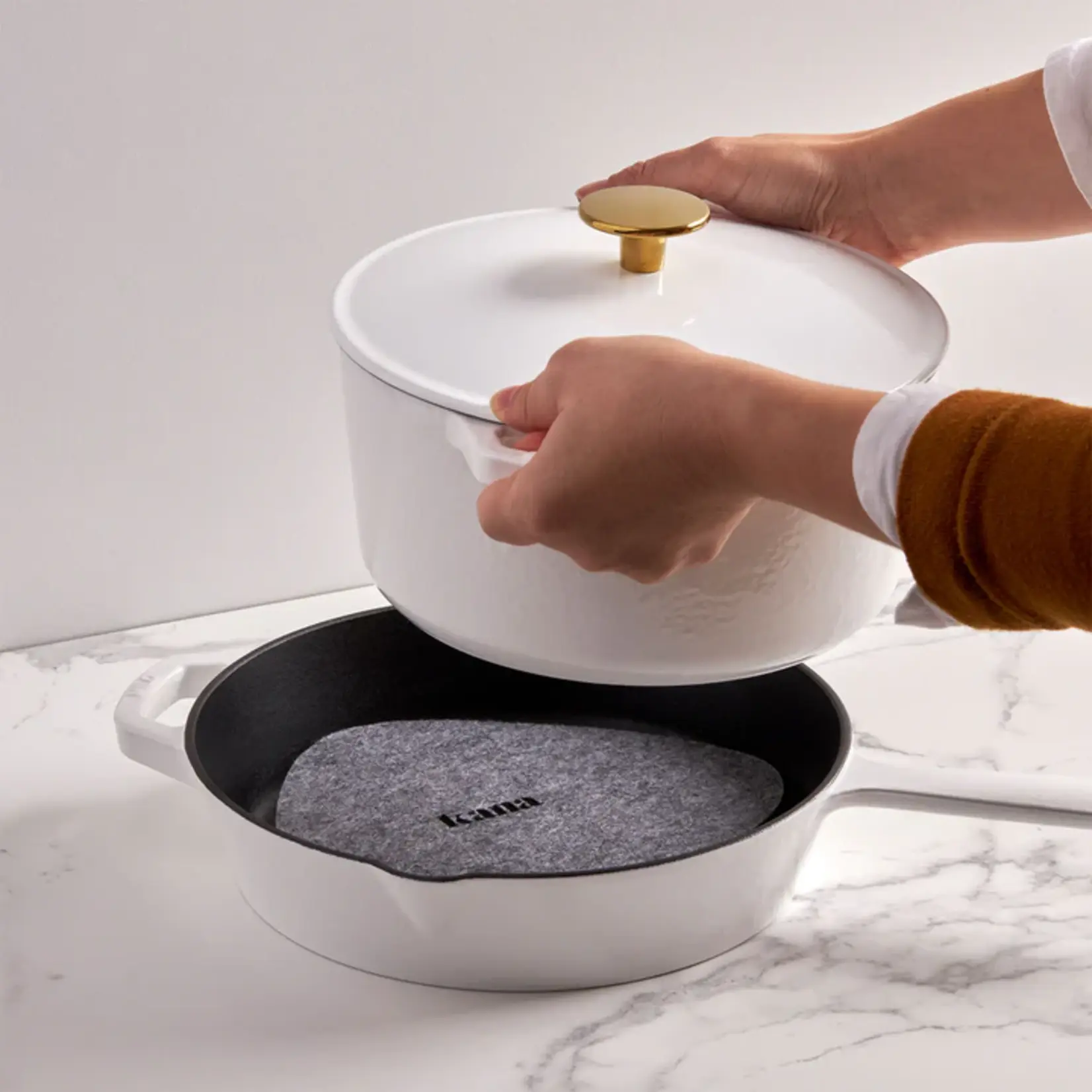 Kana 3-Piece Eco-Friendly Felt Trivet