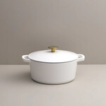 Kana Milo Mini Dutch Oven- 3.5Qts White