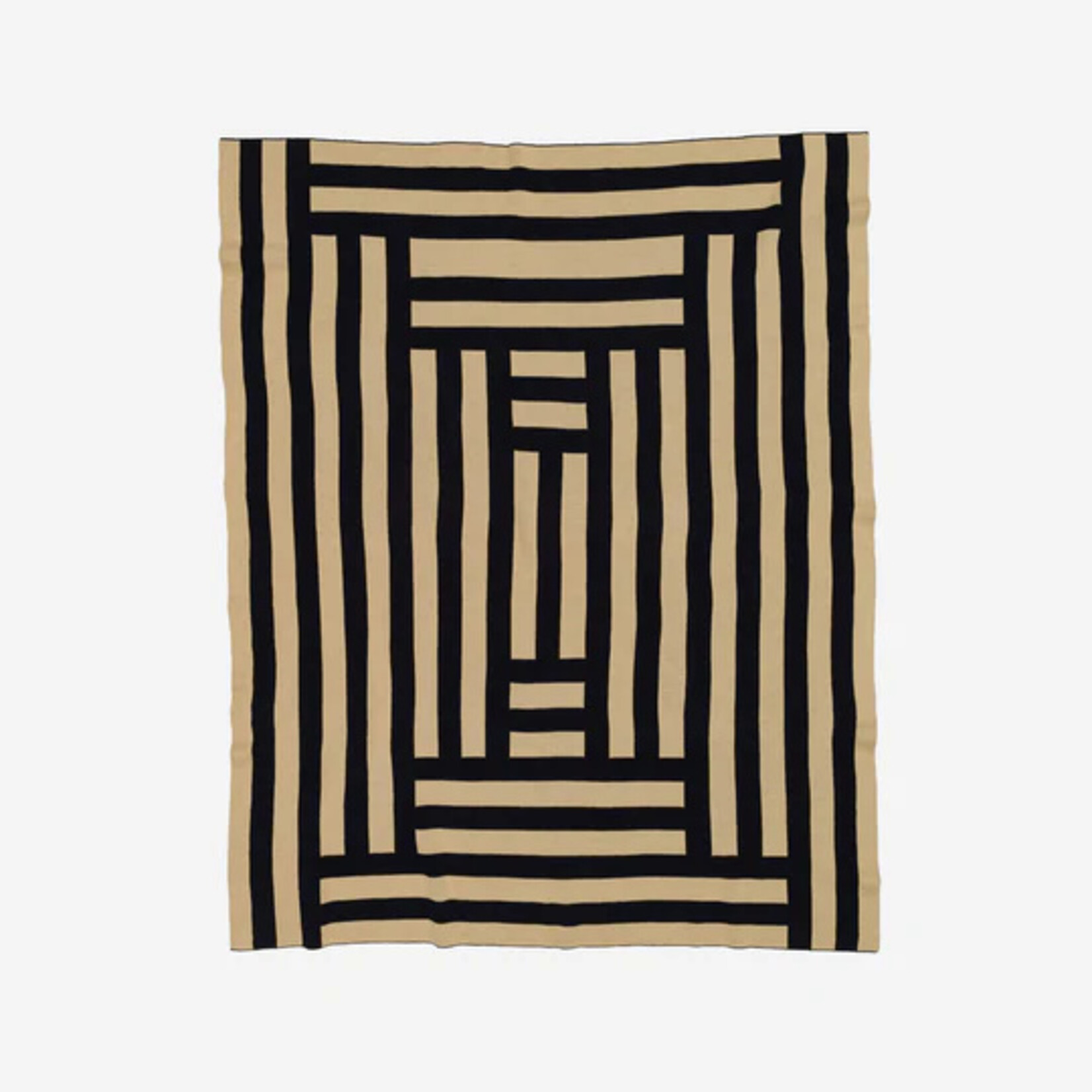 Verloop Columns Throw- Black