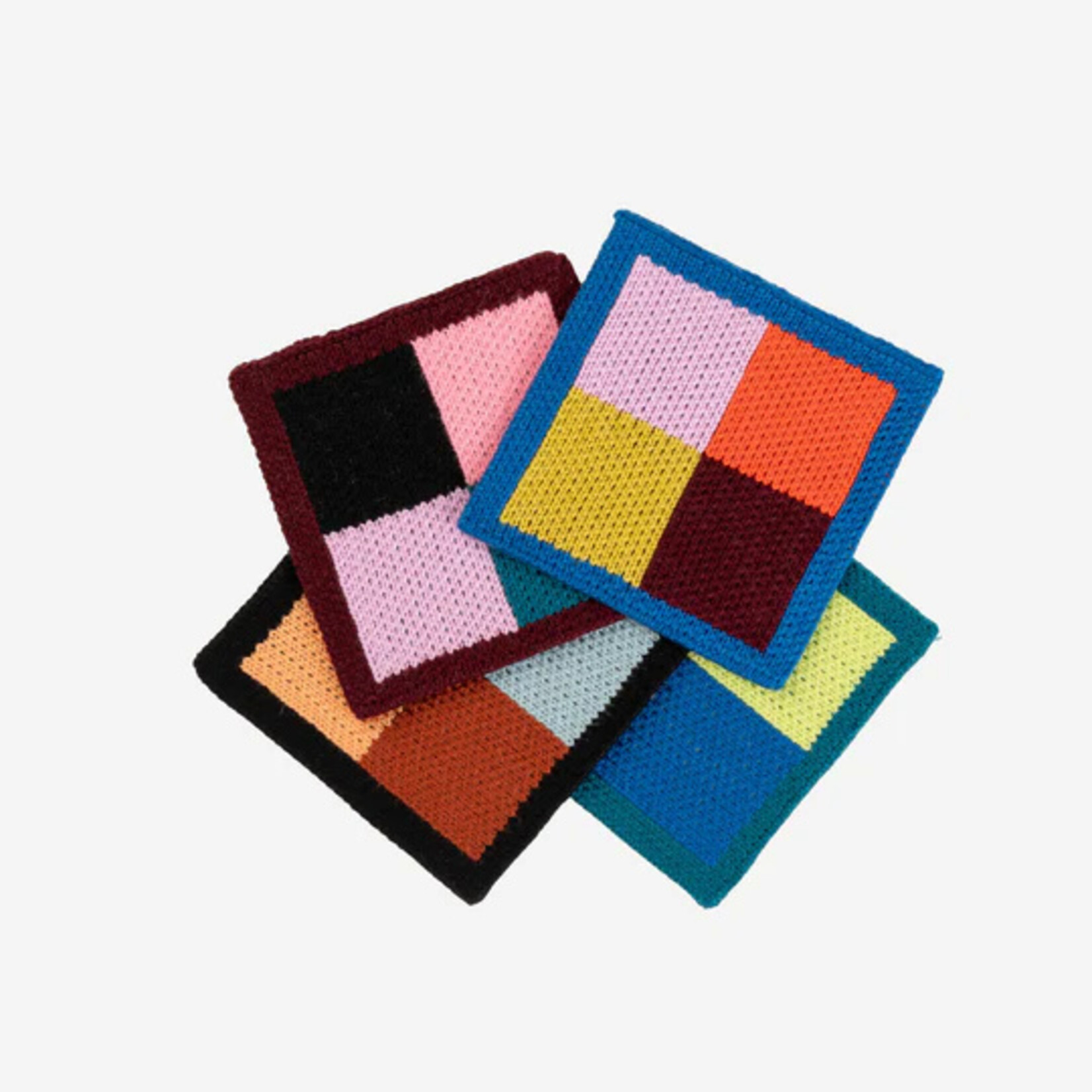 Verloop Color Patch Coaster Set- Sport