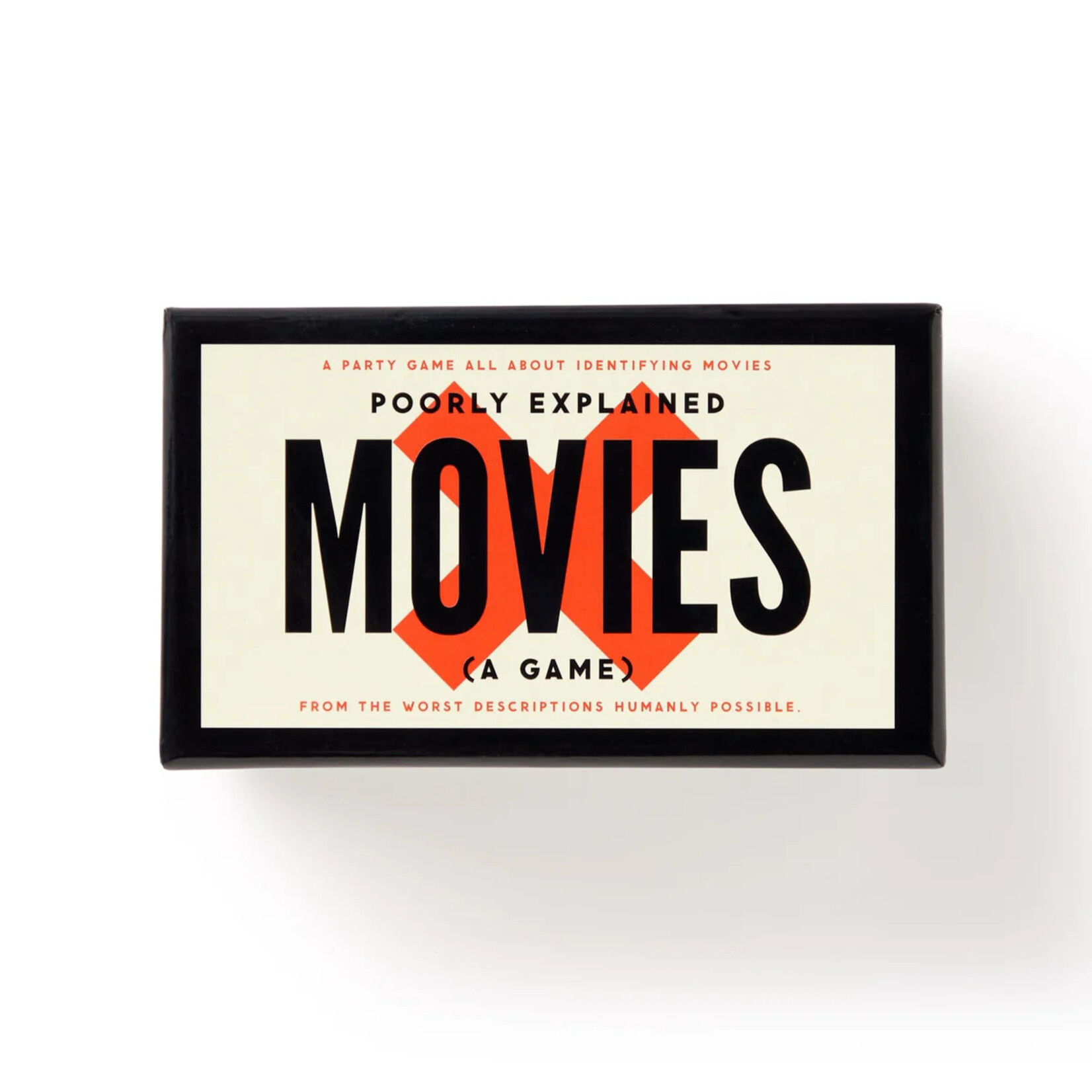 Chronicle Books Poorly Explained Movies Card Game Set