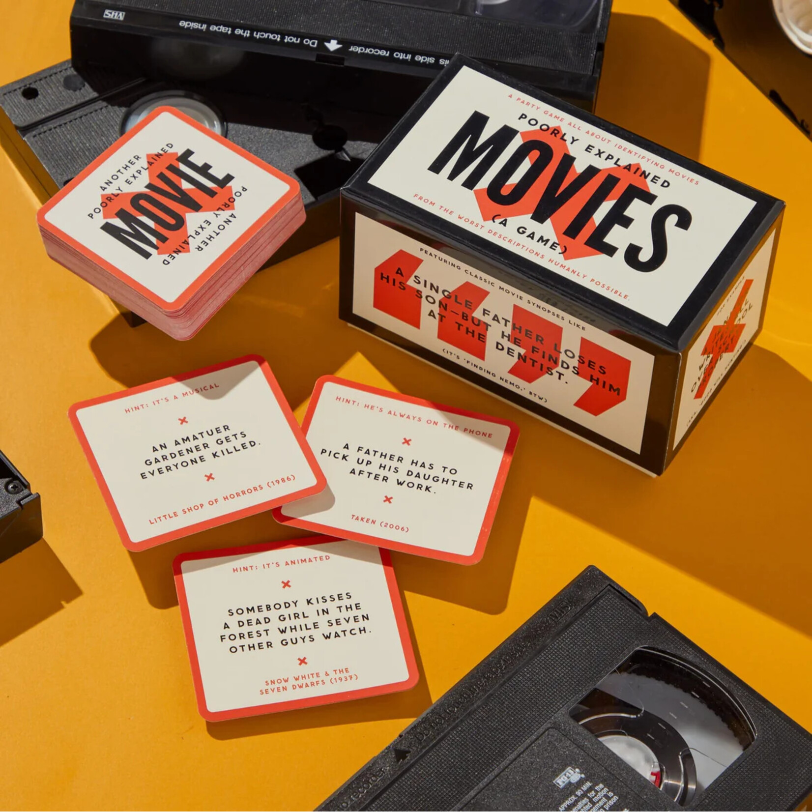 Chronicle Books Poorly Explained Movies Card Game Set