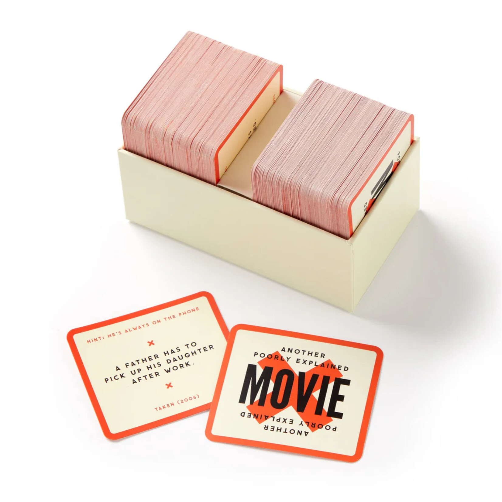 Chronicle Books Poorly Explained Movies Card Game Set