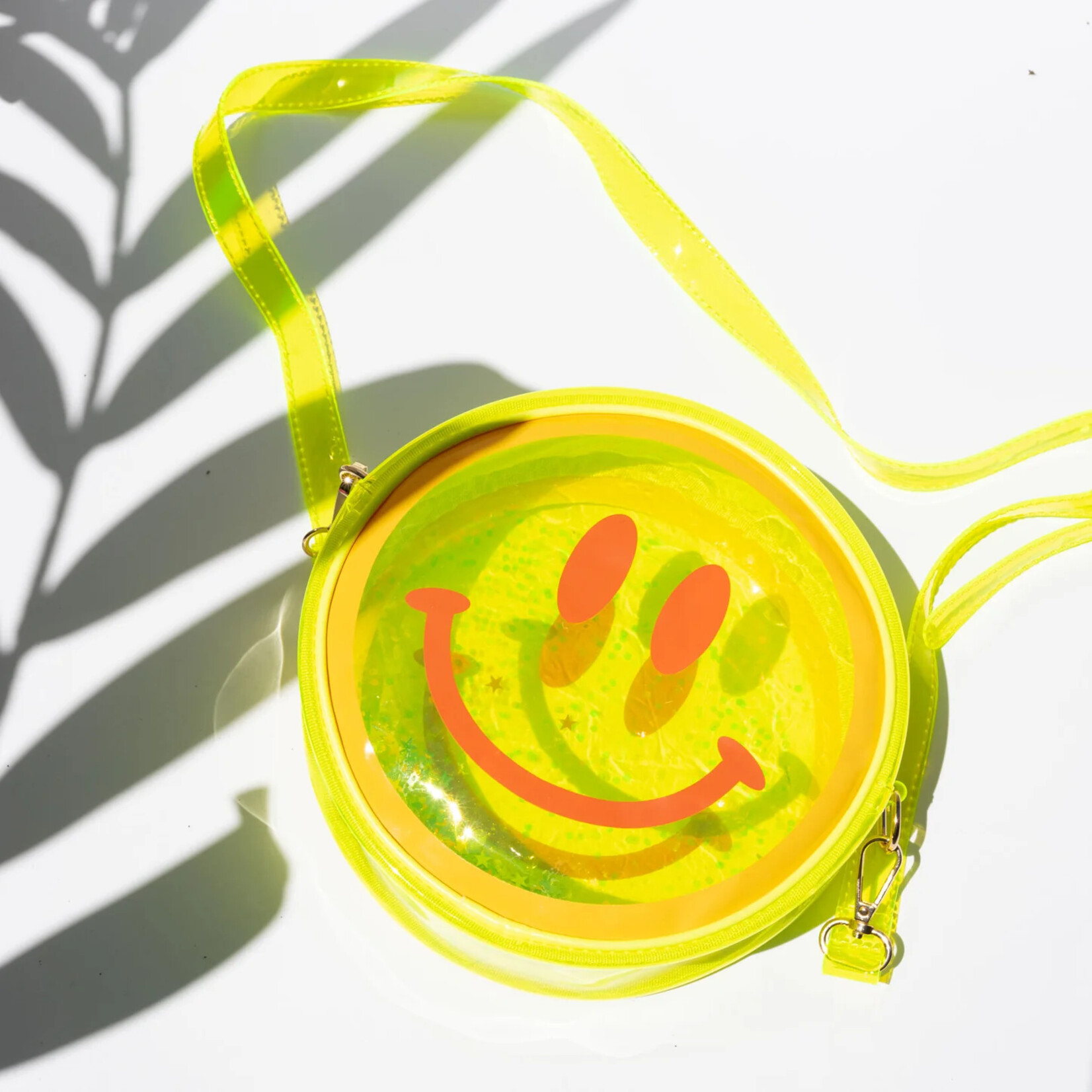 Bewaltz Jelly Yellow Smiley Handbag