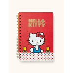 Retro Hello Kitty Agatha Notebook w/ Sticker Sheet