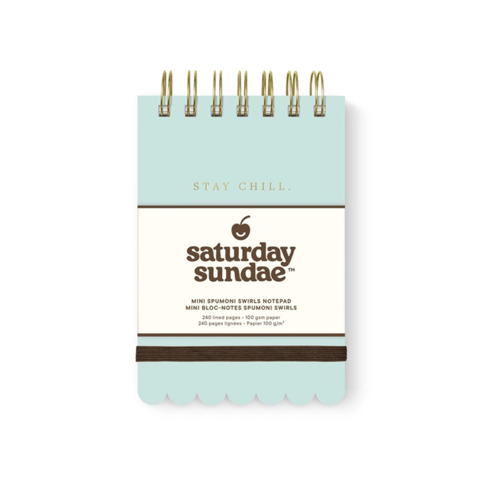 Mint Chip Mini Spumoni Swirls Notepad