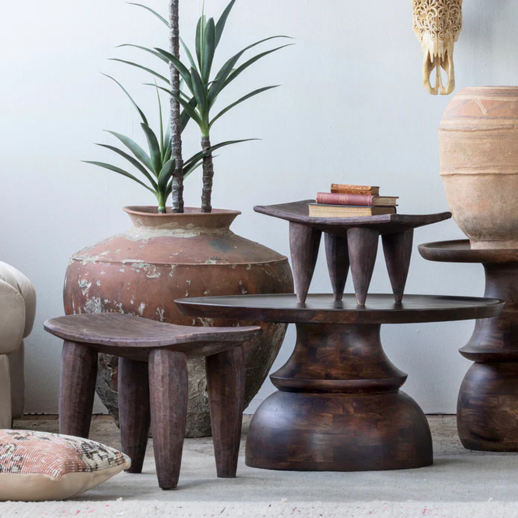 Blue Ocean Traders Senufu Stool Small