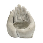 Blue Ocean Traders Cupped Palms Planter