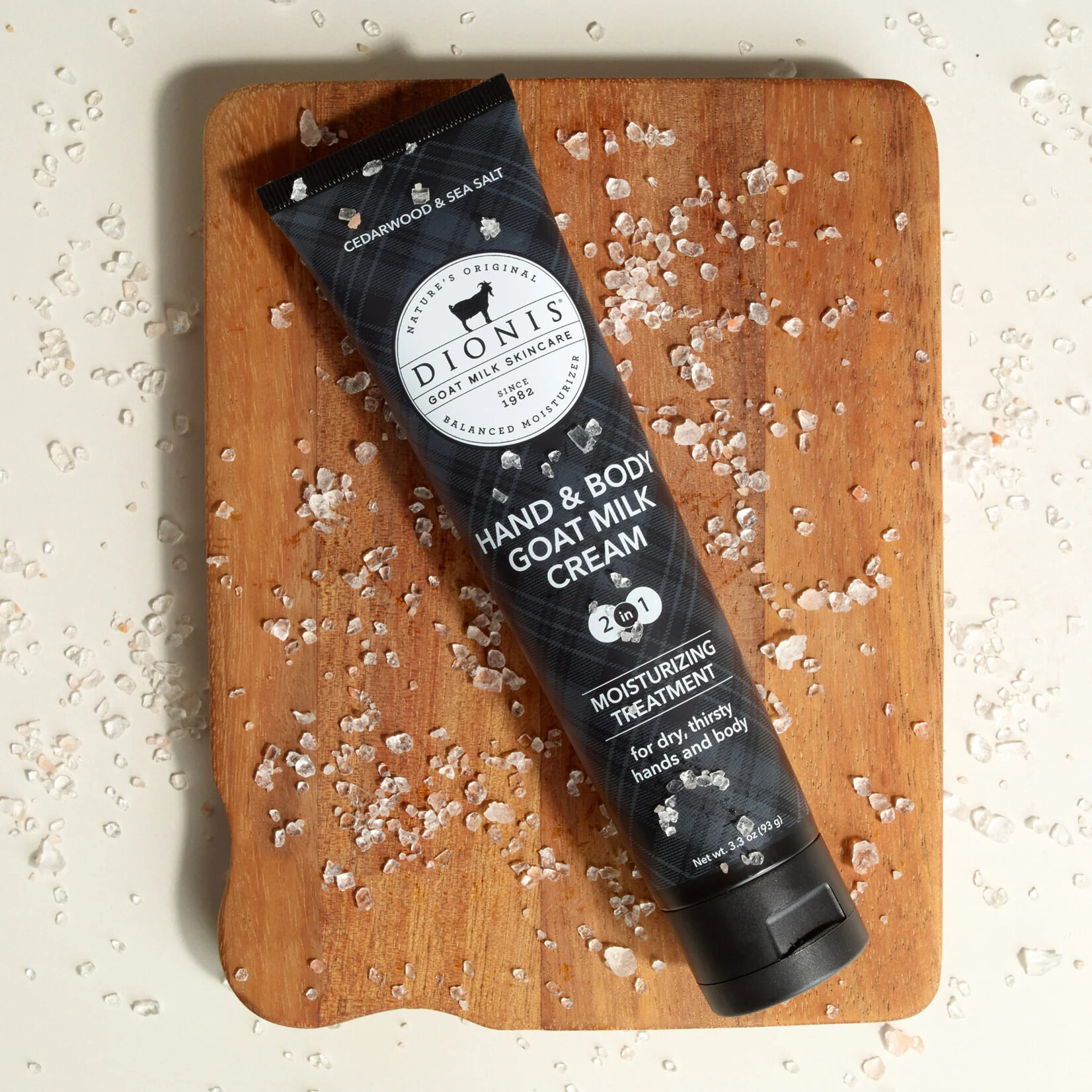 Dionis Milk Skincare Cedarwood & Sea Salt Hand & Body Goat Milk Cream