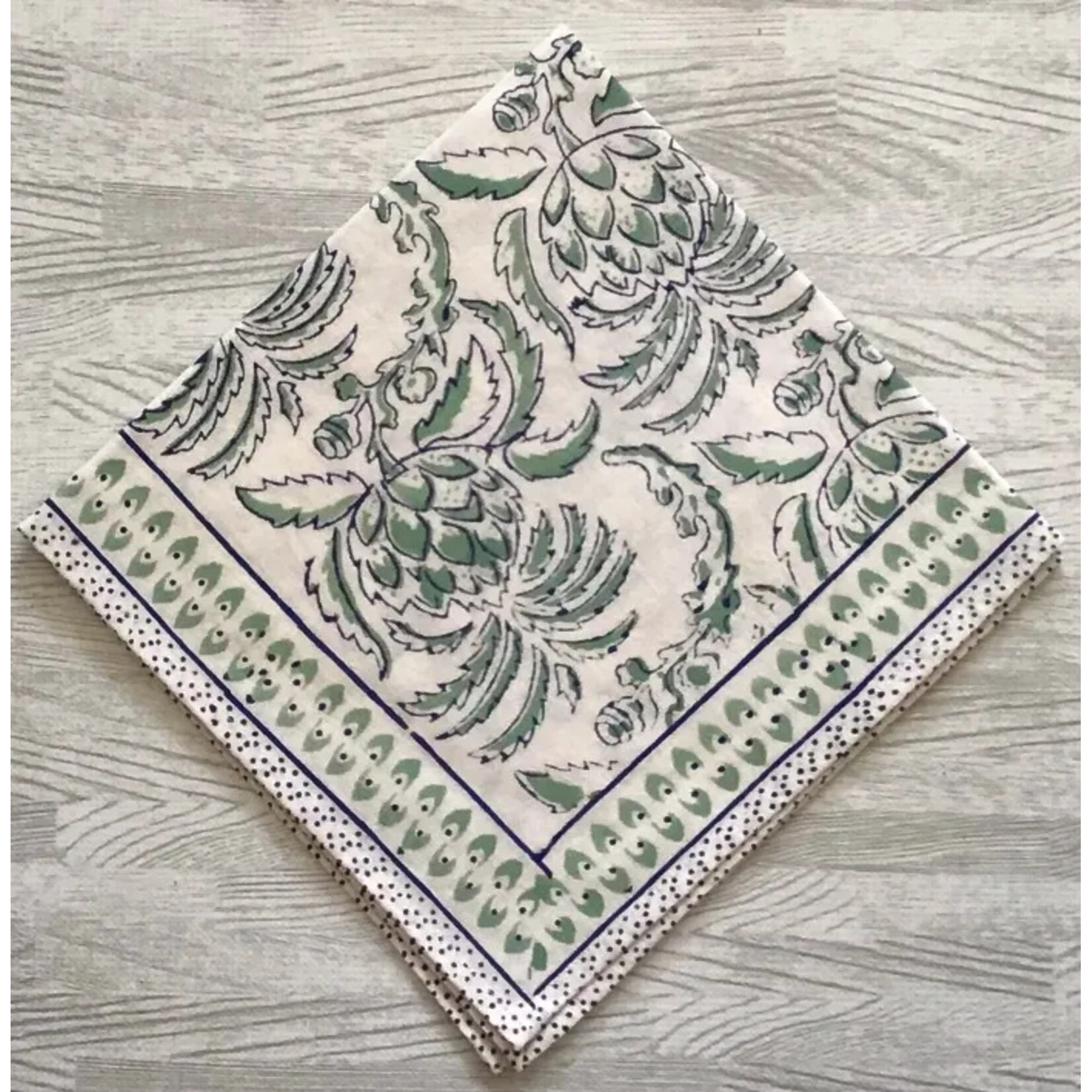 Natural Habitat Thistle White Napkin