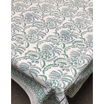 Natural Habitat Thistle White Tablecloth 60x90