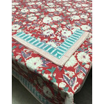 Natural Habitat Camelia Red Tablecloth 60x90