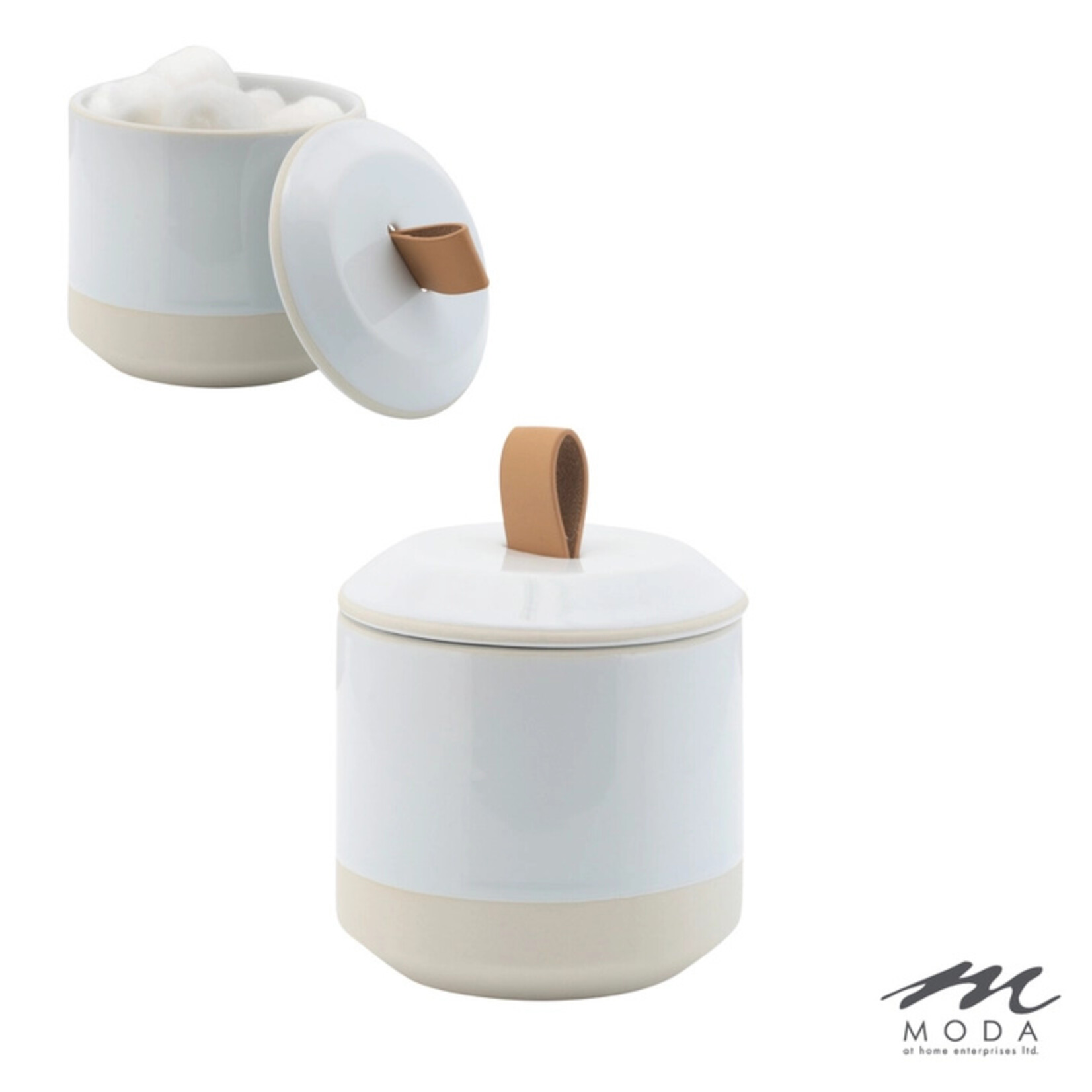 Moda at Home Shikoku Cotton Jar Ceramic