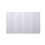 Moda at Home Regal Bath Mat- White