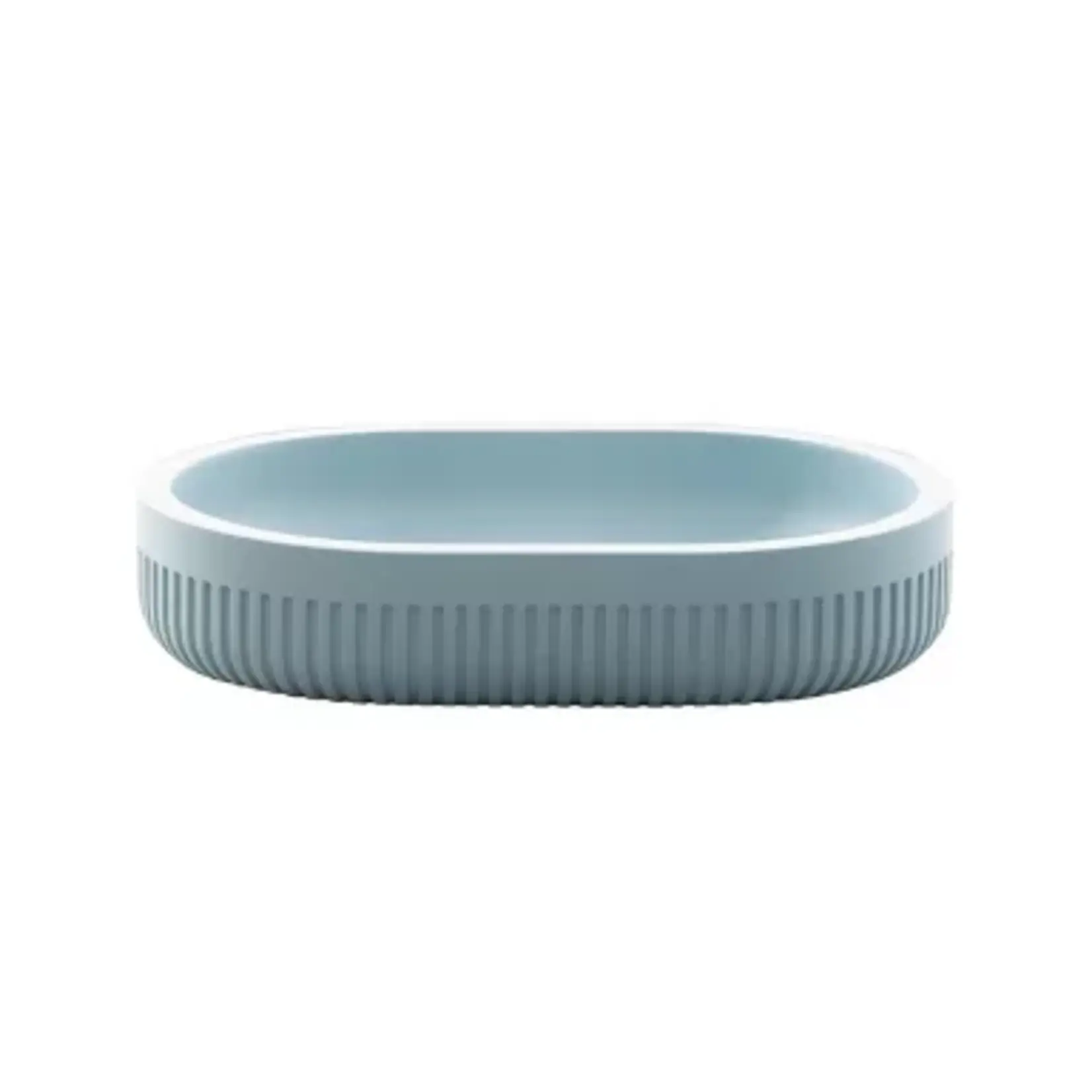Moda at Home Corbett Soap Dish- Blue