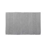 Moda at Home Regal Bath Mat- Dark Gray