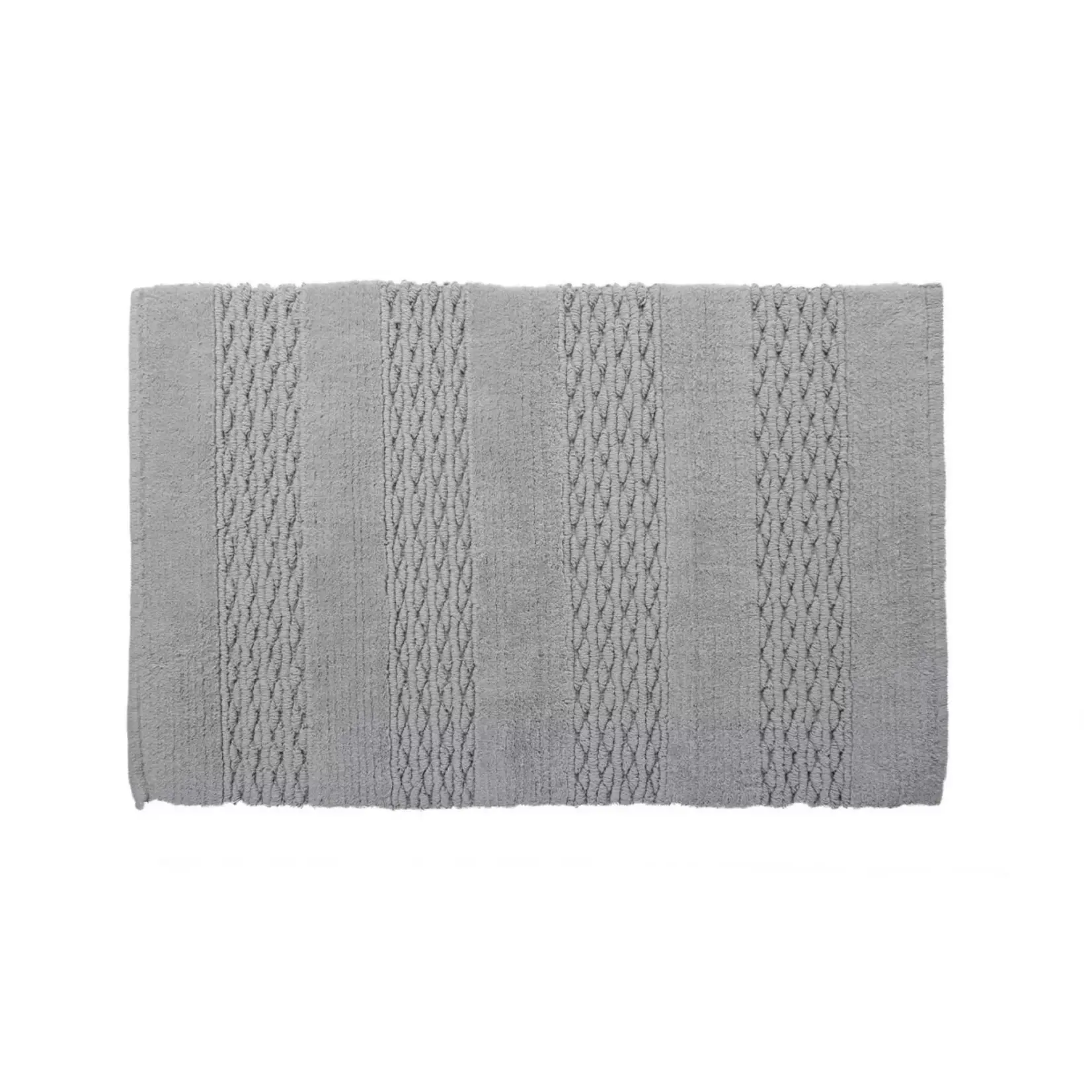 Moda at Home Regal Bath Mat- Dark Gray