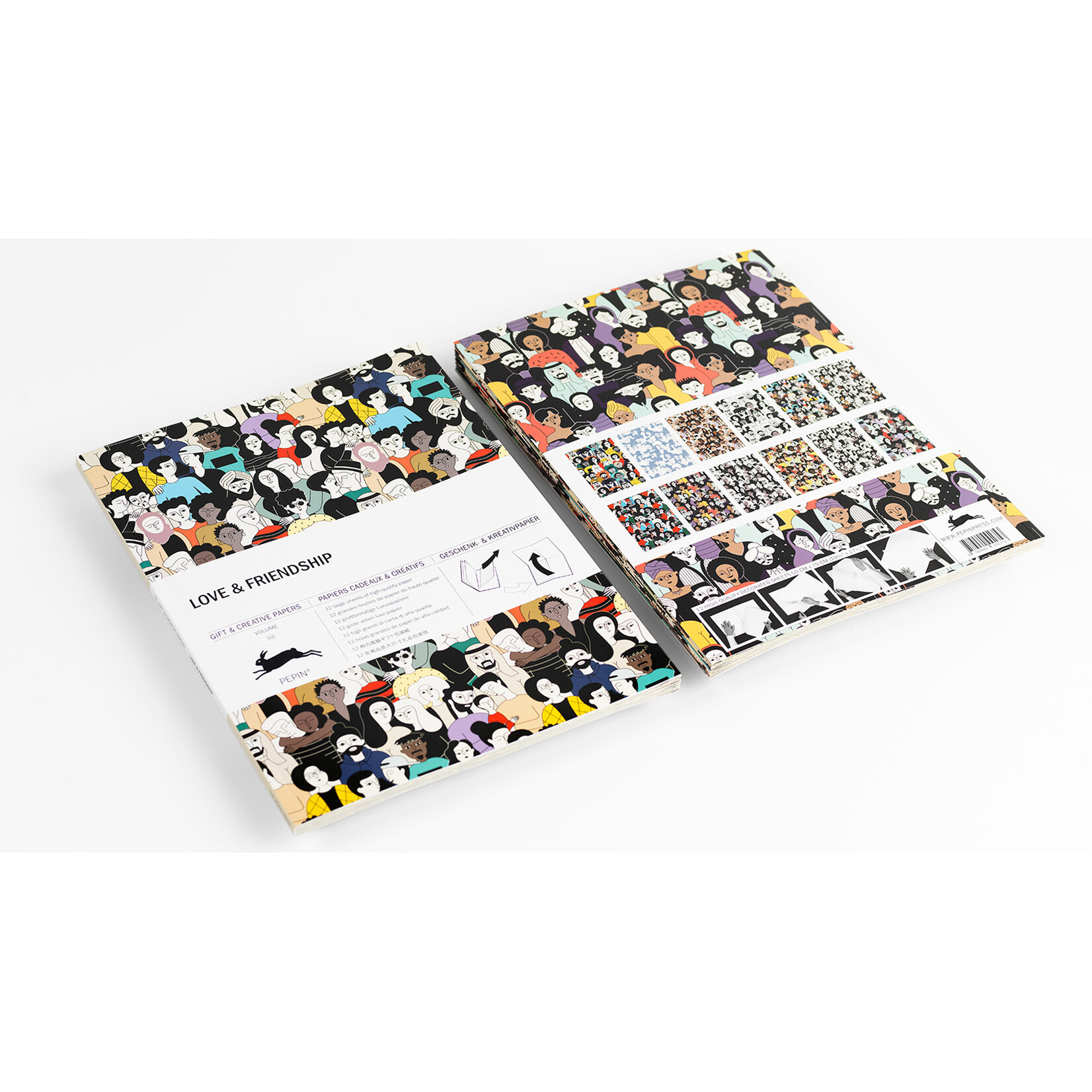 Pepin Press Love & Friendship Gift & Creative Paper Book Vol. 113
