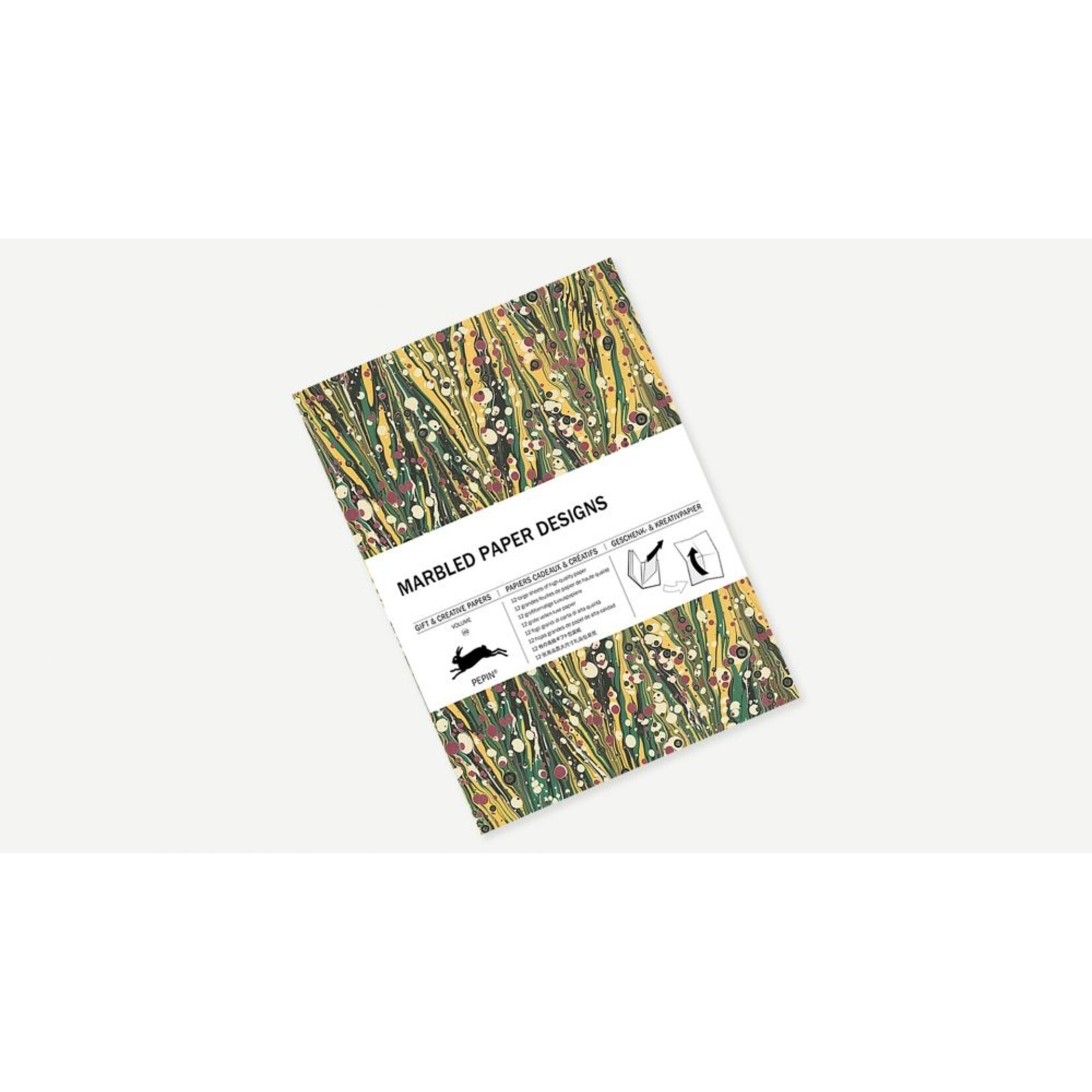 Pepin Press Marbled Paper Designs Gift & Creative Paper Book Vol. 102