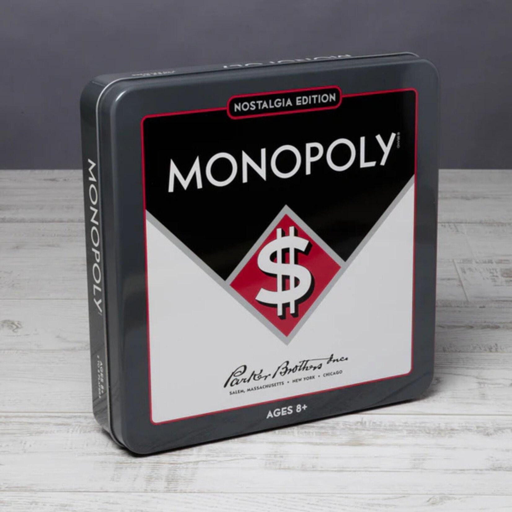 WS Game Company Nostalgia Tin- Monopoly