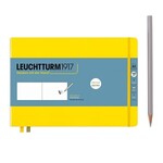 Leuchtturm1917 Plain Medium Landscape Sketchbook - Lemon