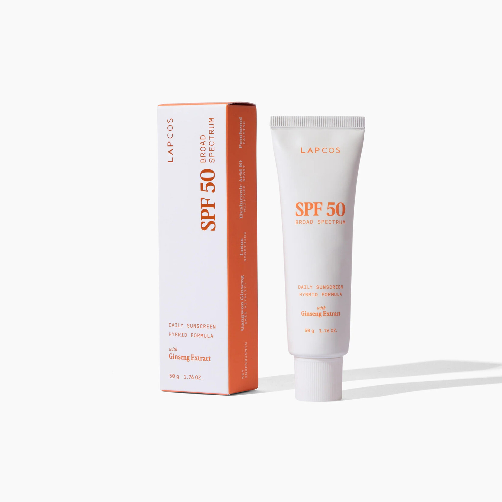 Lapcos Hybrid Daily Sunscreen SPF 50+ with Ginseng Extract