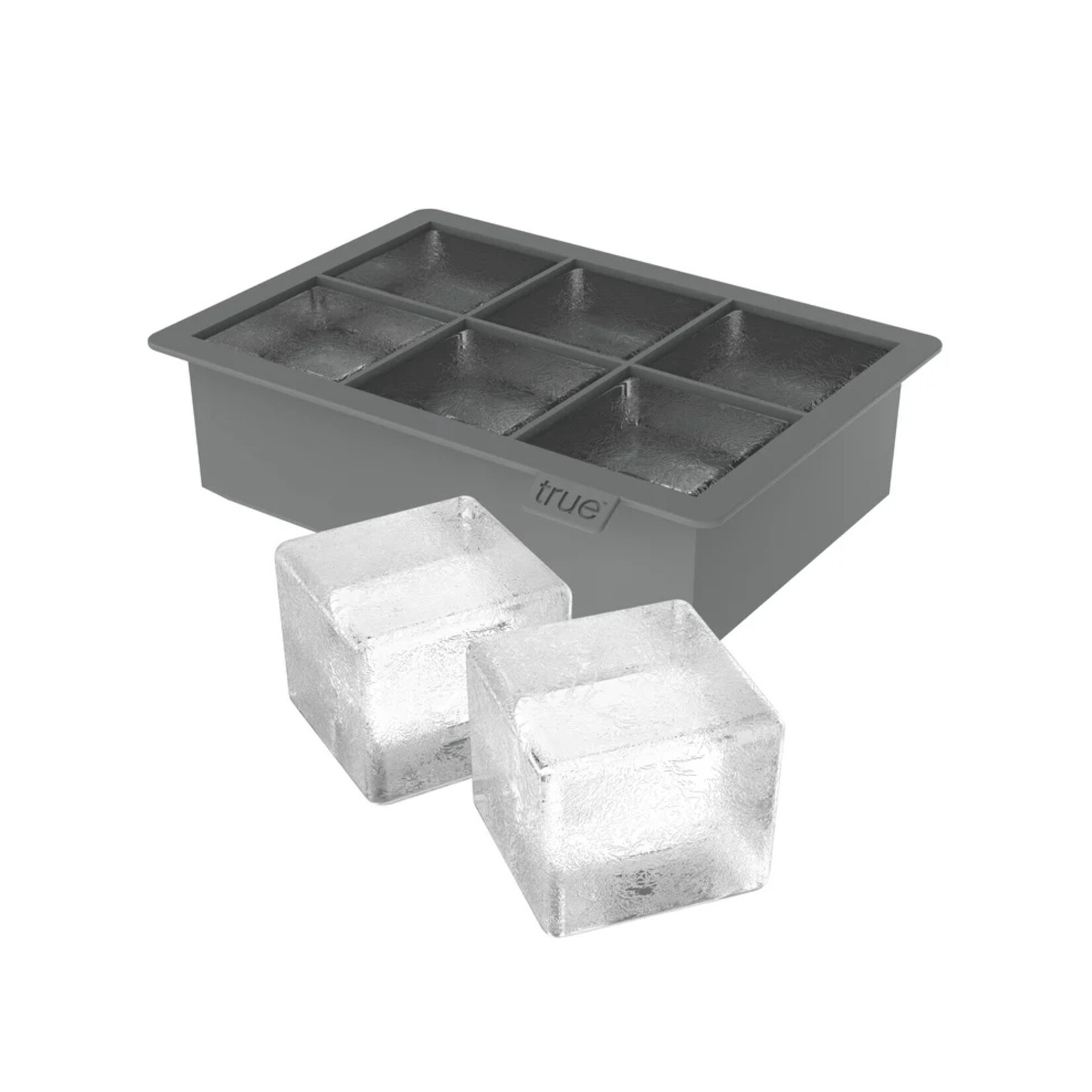 TRUE Brands Colossal Gray Ice Cube Tray