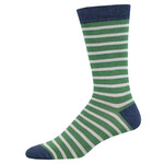 SAILOR STRIPE- GREEN/GRAY- 10-13