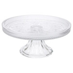 Boston International Clear Codi Glass Cake Stand