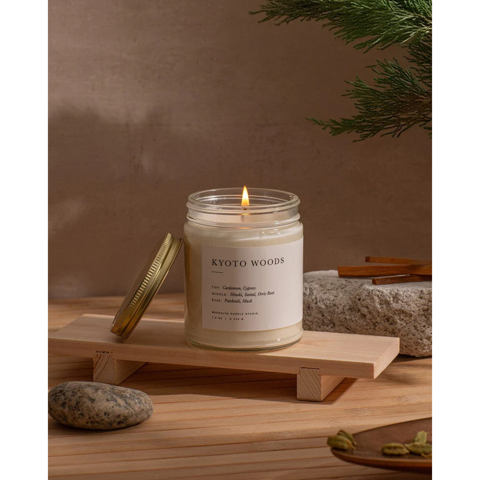Brooklyn Candle Studio Kyoto Woods Jar Candle