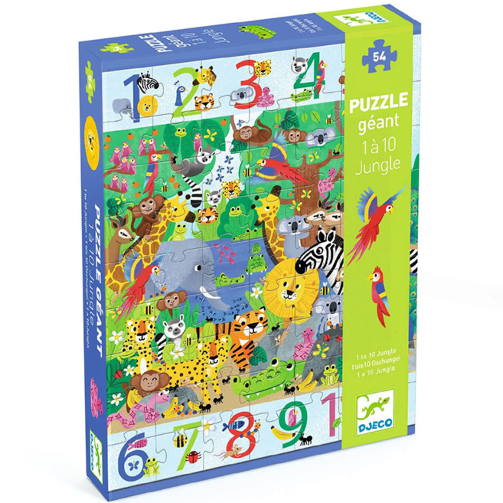 Giant Floor 1 to 10 Jungle Puzzle