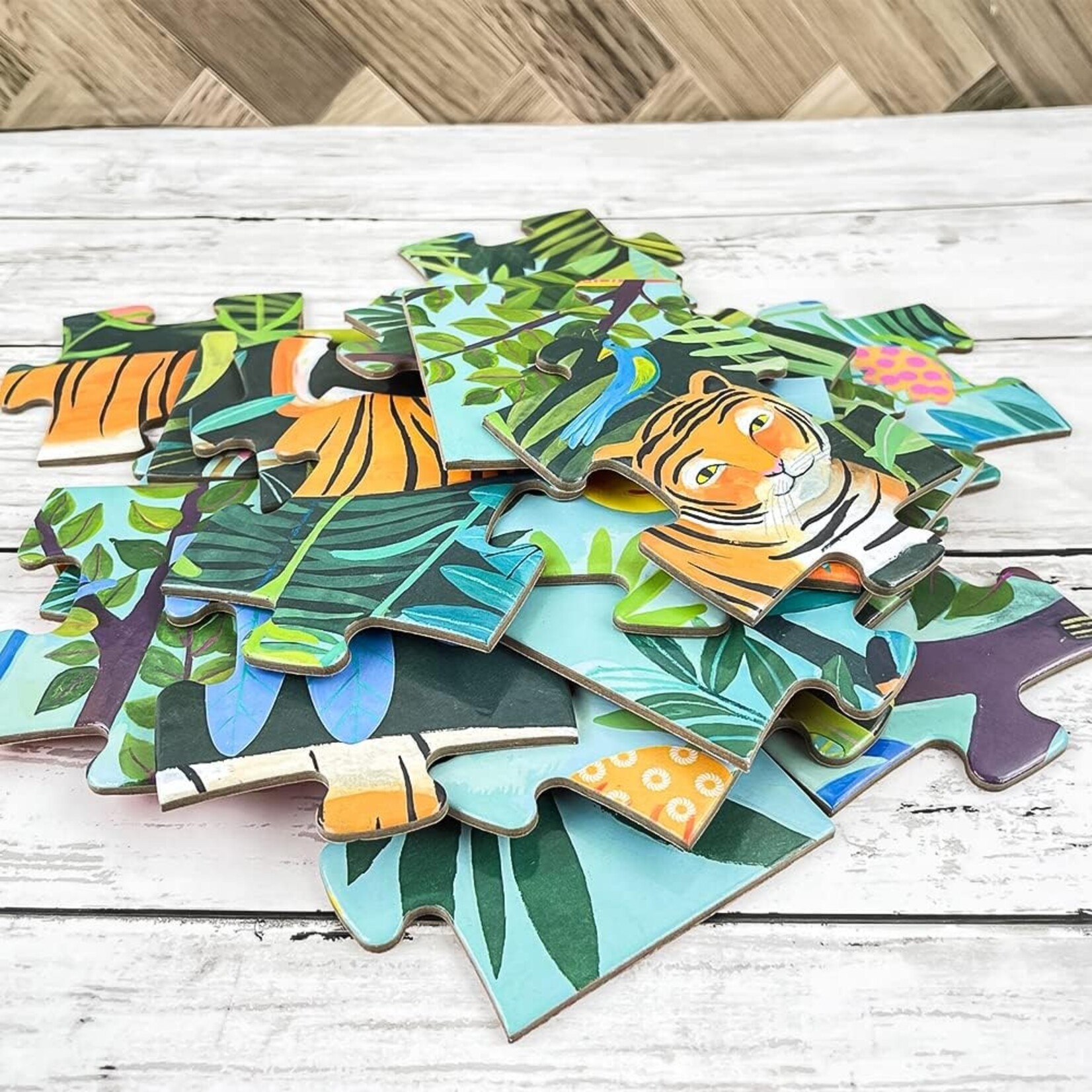 Silhoutte the Tiger's Walk Puzzle