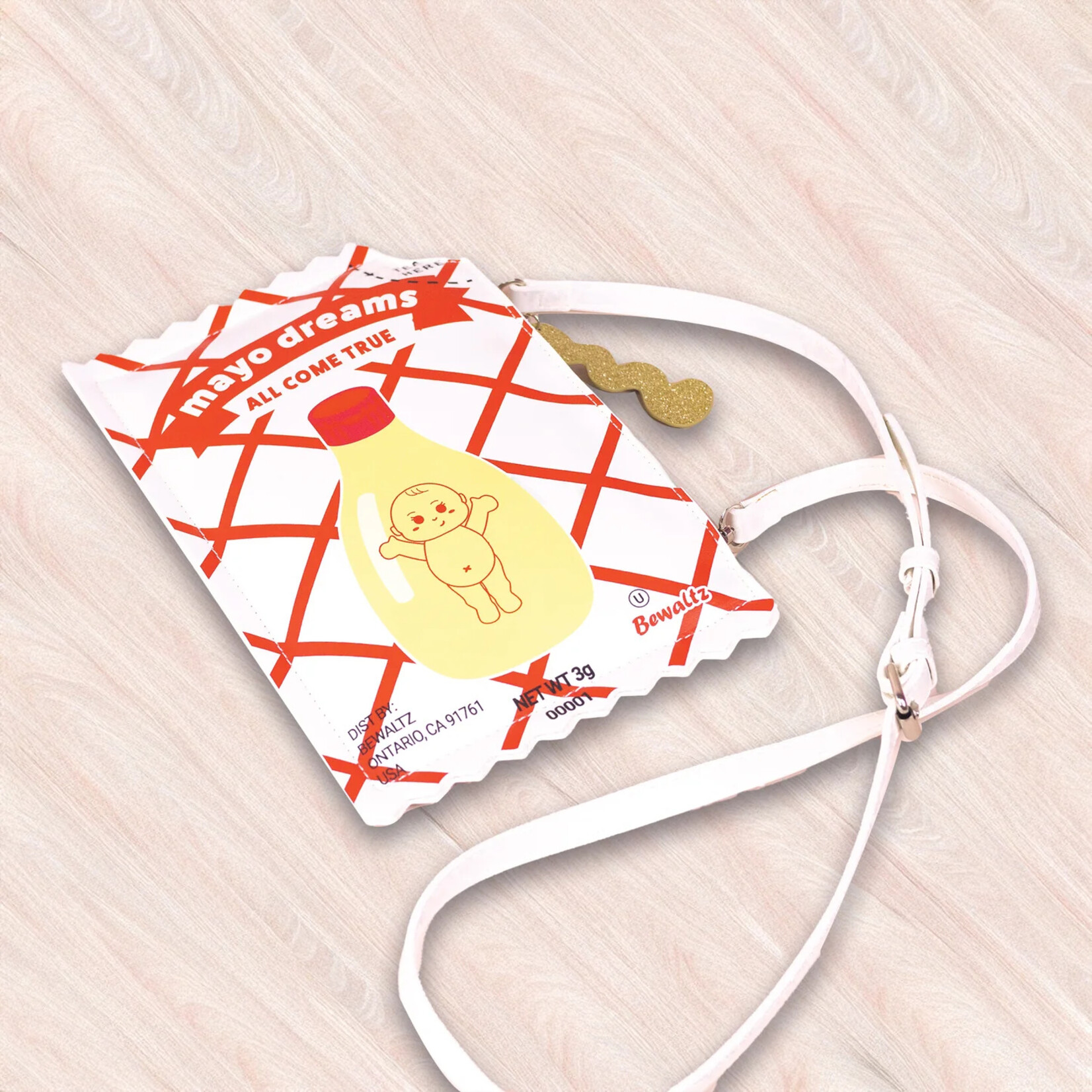 Bewaltz Sauce Packet Crossbody- Mayo