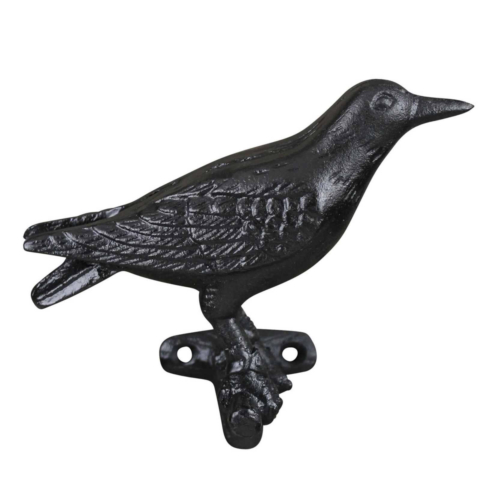 Cast Iron Crow on a Twig