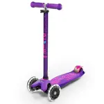 Micro Kickboard Micro Maxi LED Scooter- Purple