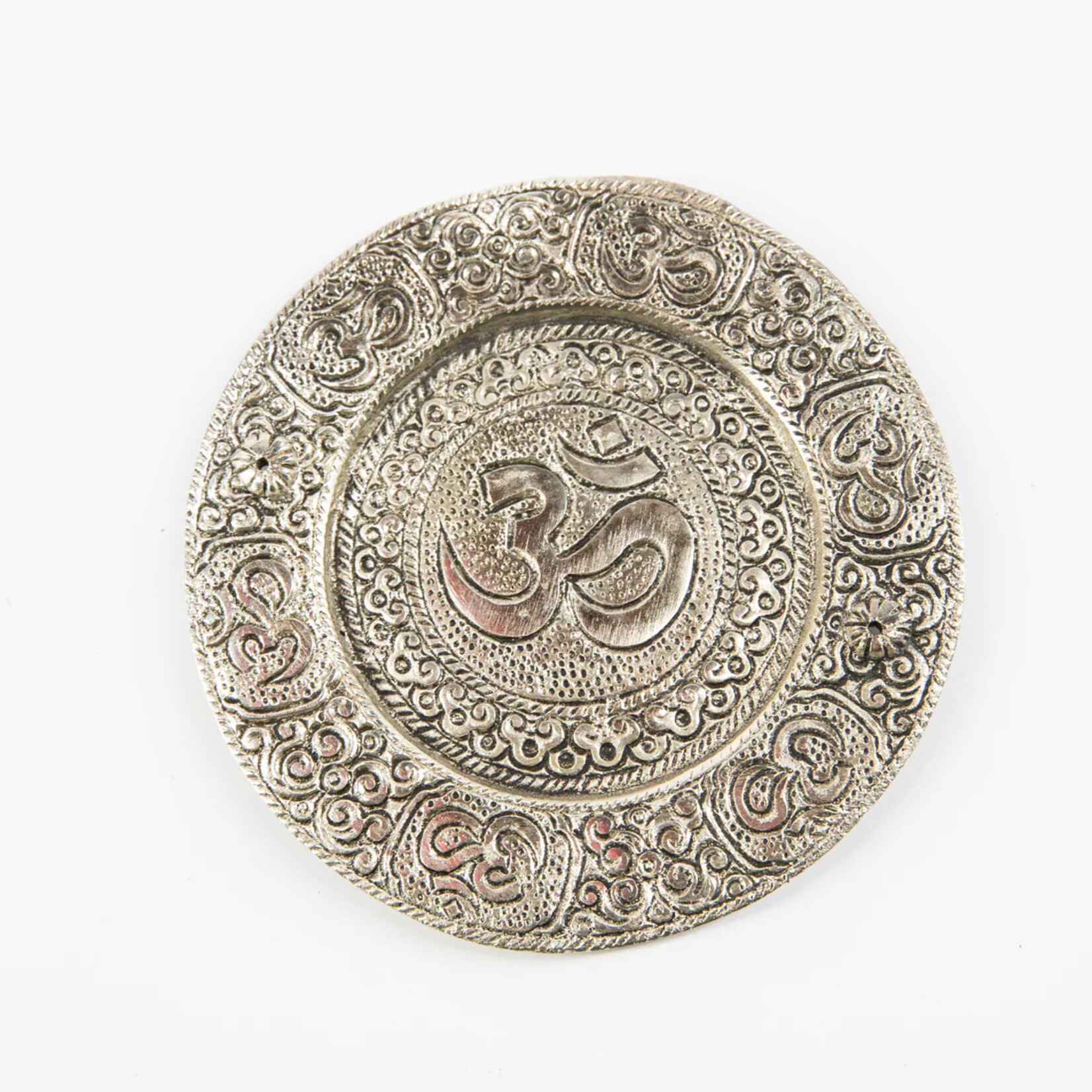 Artschatz Om (Aum) Silver Incense Holder