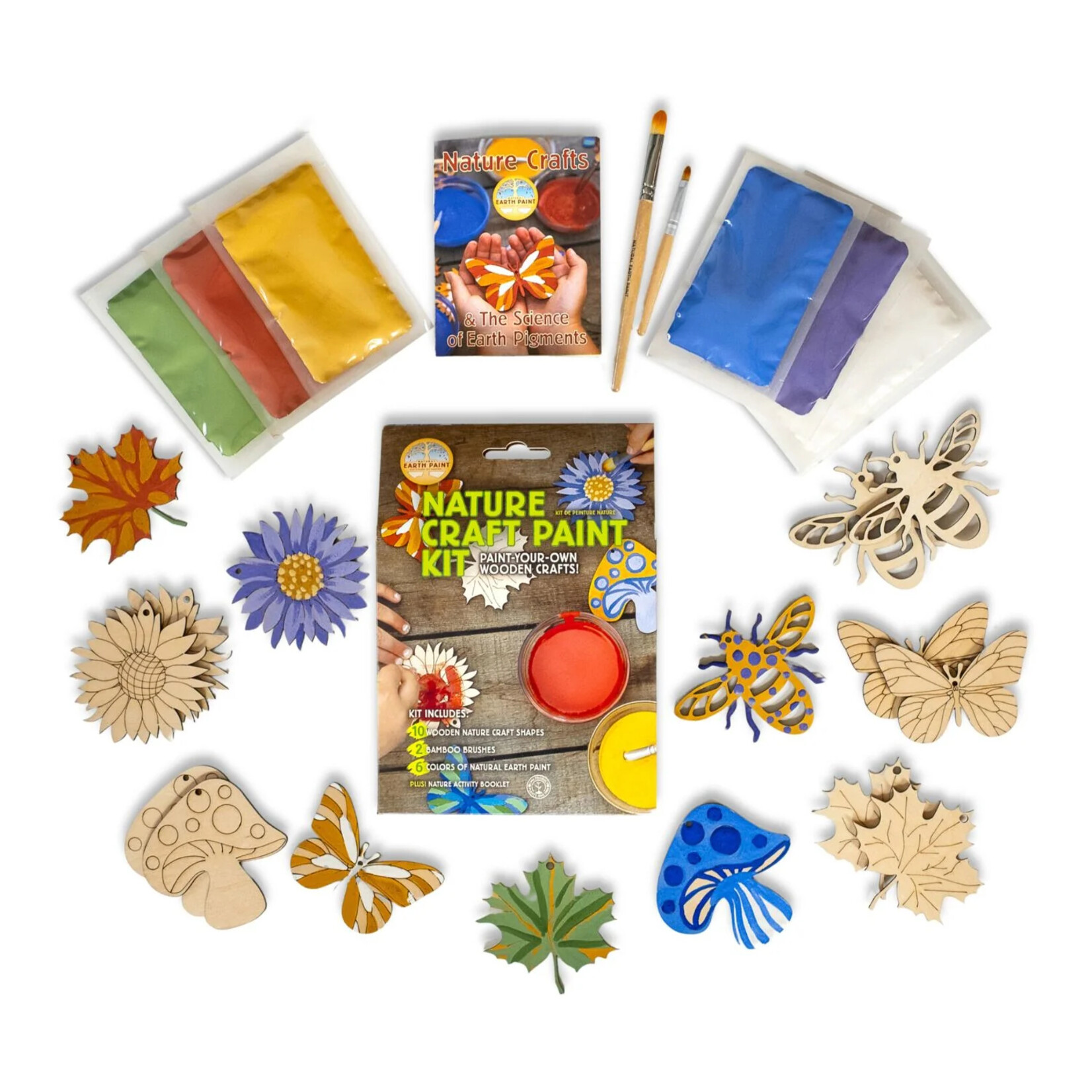 Natural Earth Paint Nature Craft Paint Kit