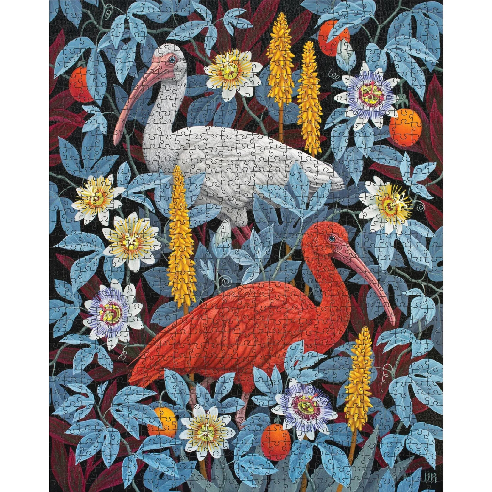 Pomegranate Vasilisa Romanenko: Ibises 1000pc Puzzle