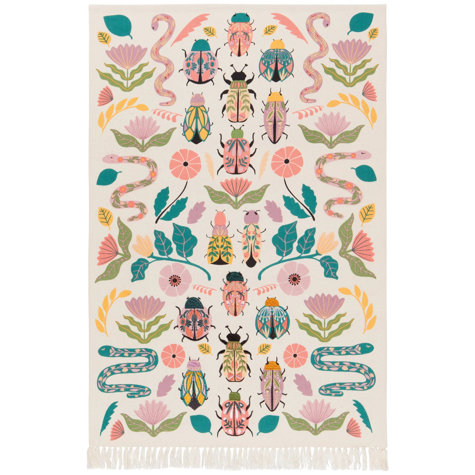 Now Designs Amulet Embroidered Dish Towel