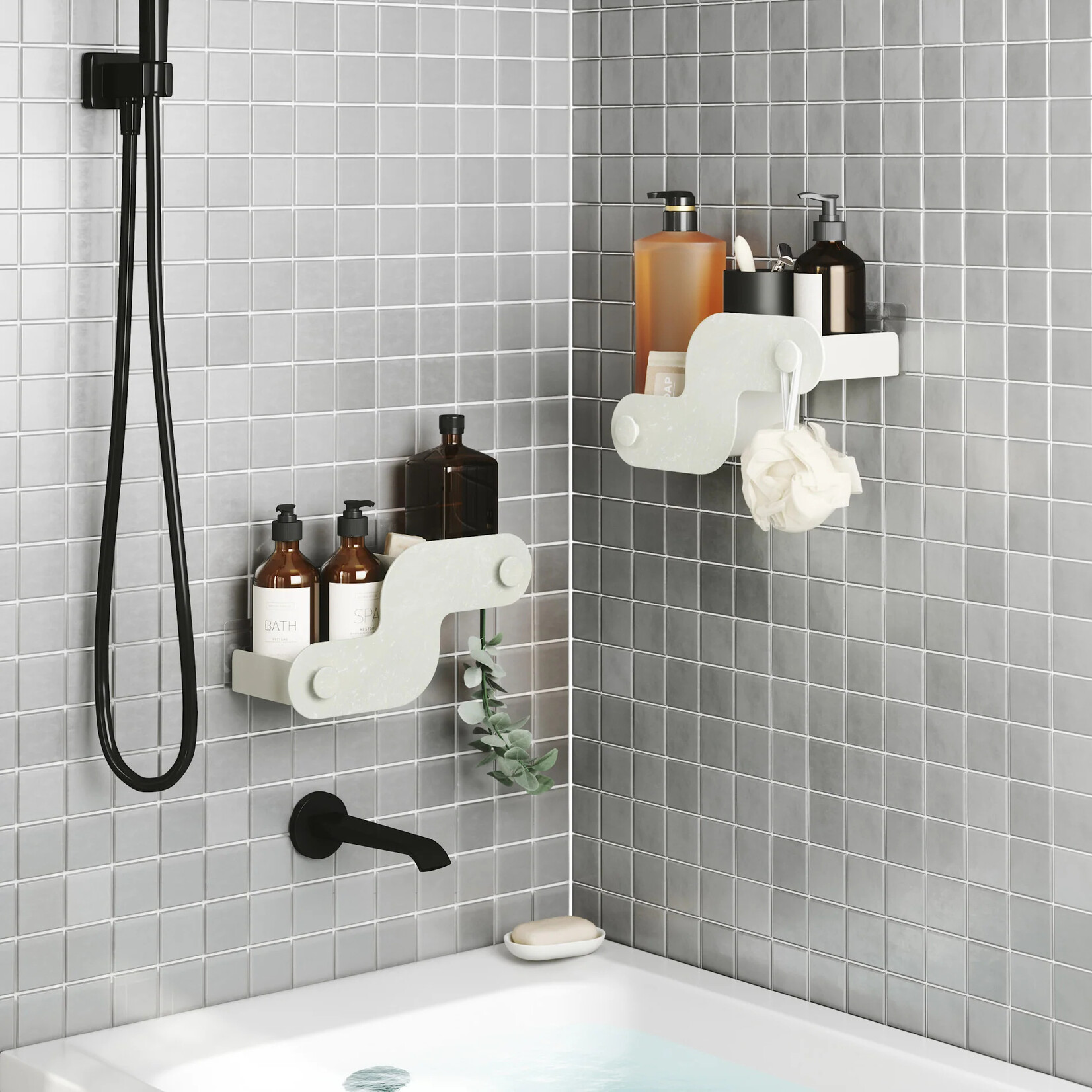 Nami Adhesive Bin SET OF 2